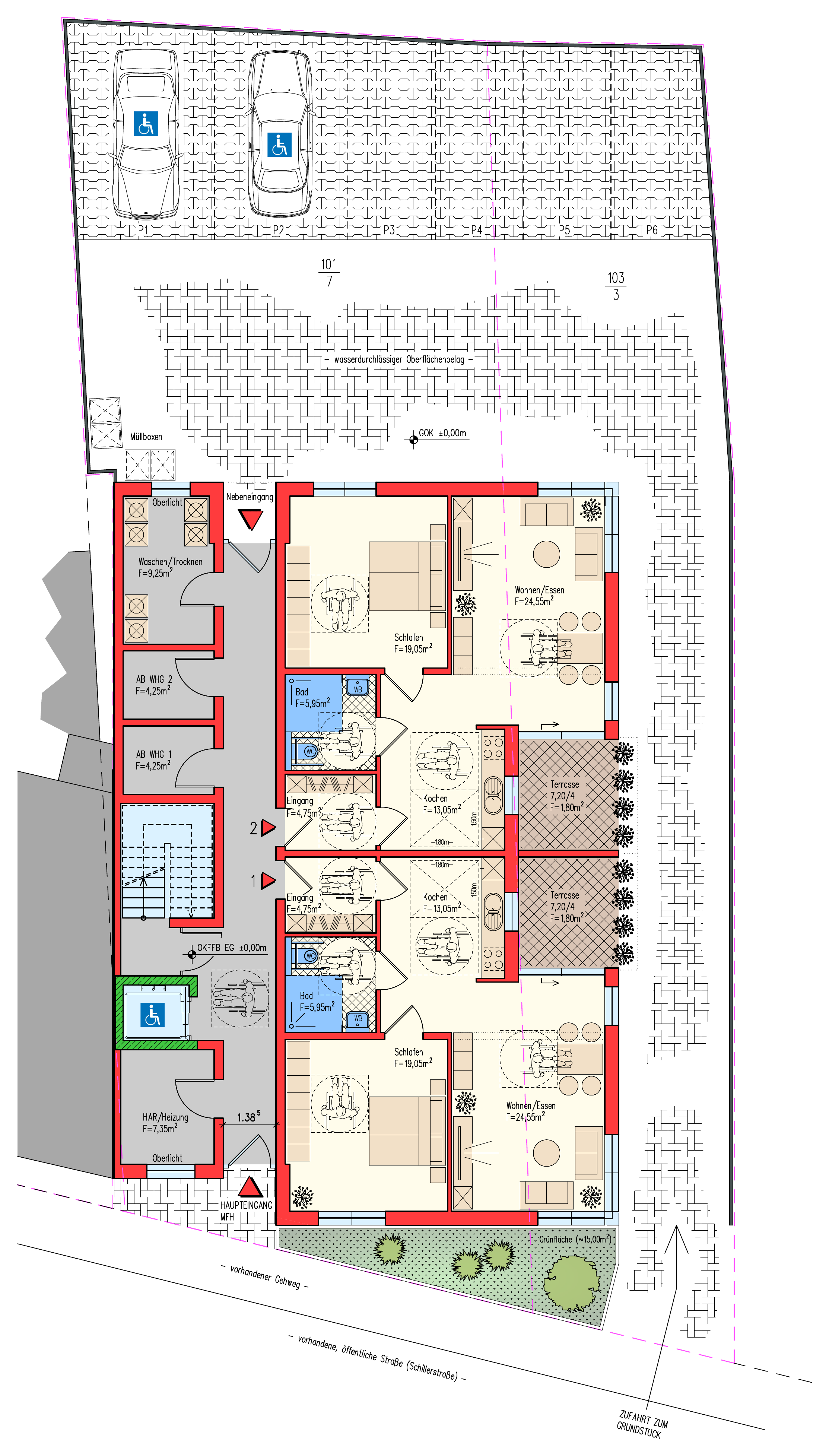 Lageplan & Außenanlage